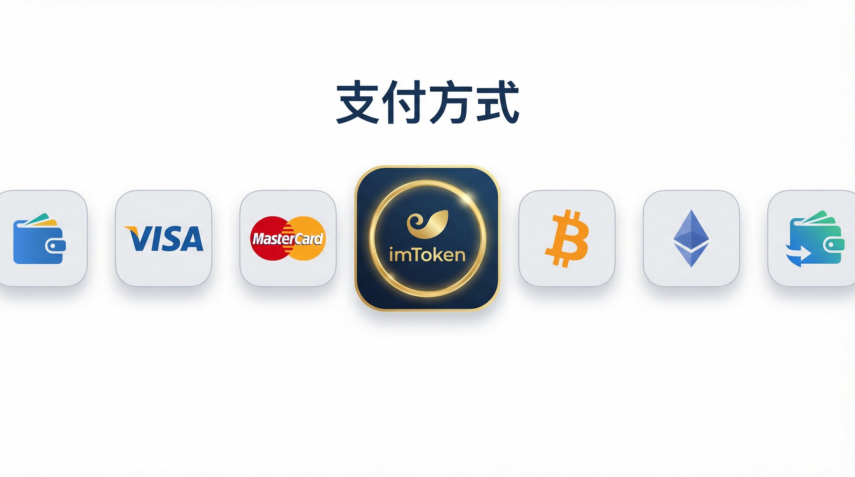 支持的支付方式图标